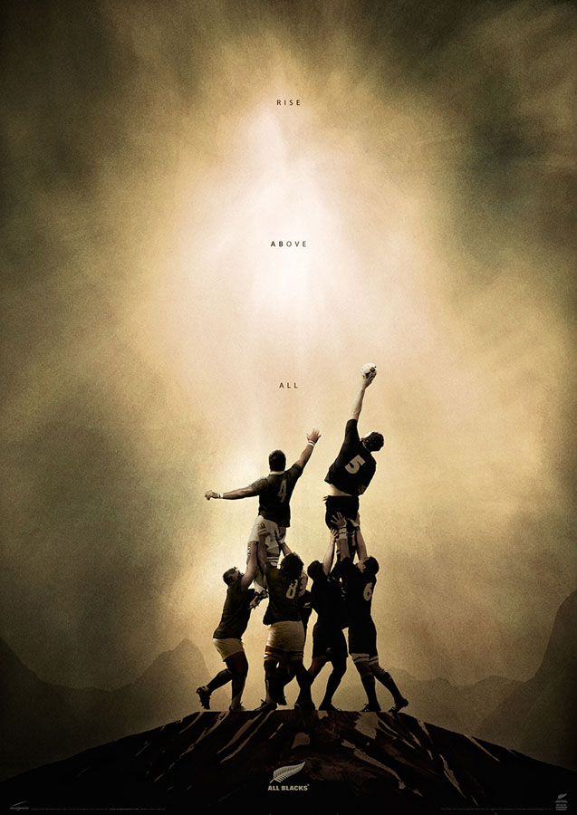 All Blacks - Rise Above All_poster