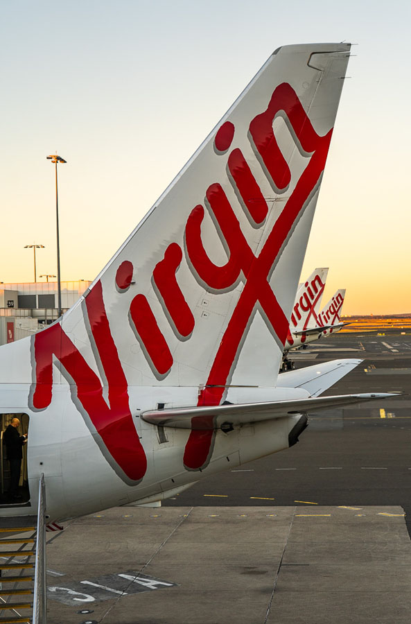 Virgin Airlines Tails